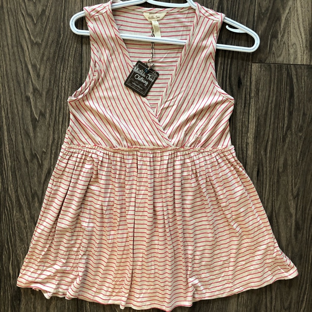 Matilda Jane Take the Wheel Surplice Tank